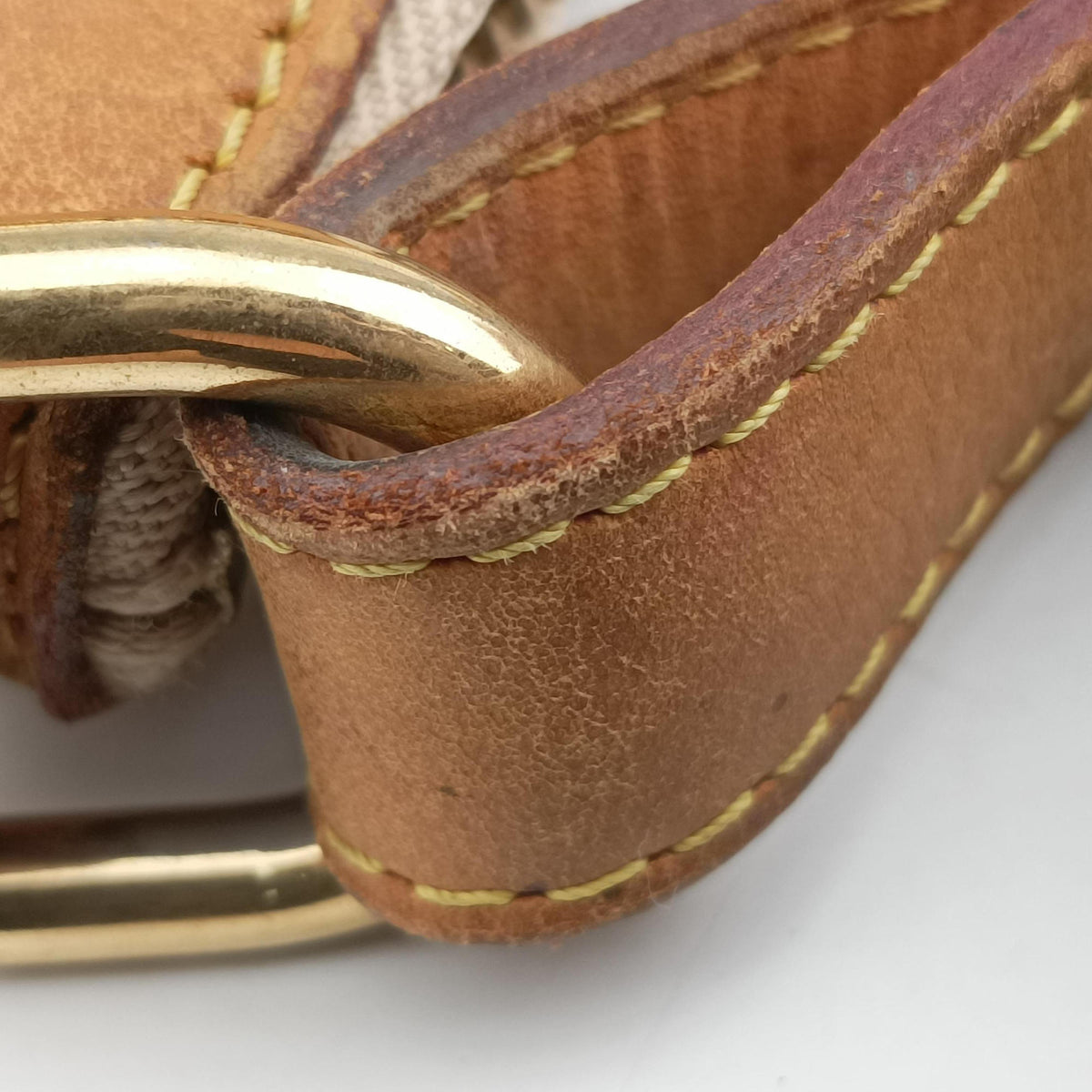 Pre-owned Louis Vuitton GRETA white Monogram Multicolor M40195 handbag | stylenewstar