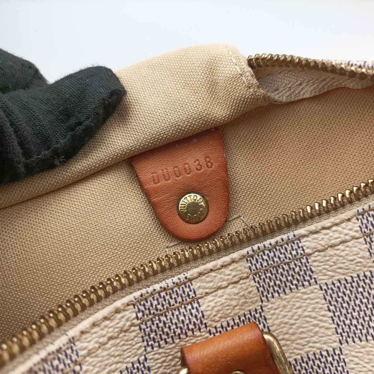 Secondhand Louis Vuitton Speedy 30 AZUR Damier Canvas N41533 handbag | stylenewstar