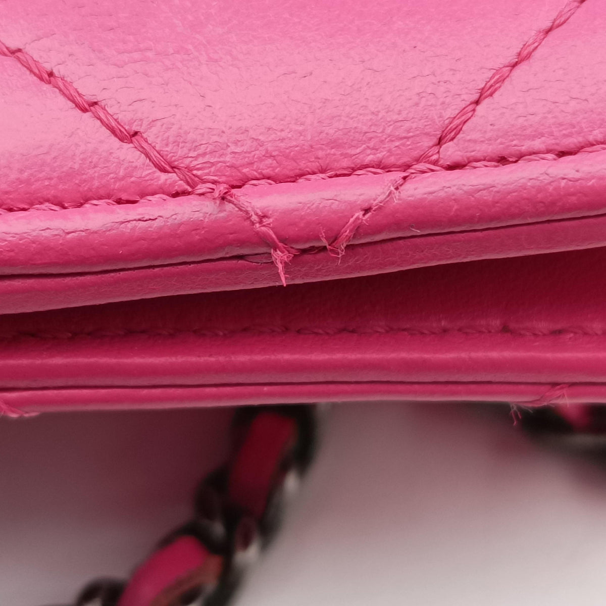 Secondhand Chanel Matelasse Pink Leather  shoulderbag | stylenewstar