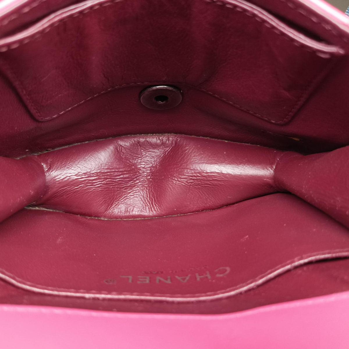 Secondhand Chanel Matelasse Pink Leather  shoulderbag | stylenewstar