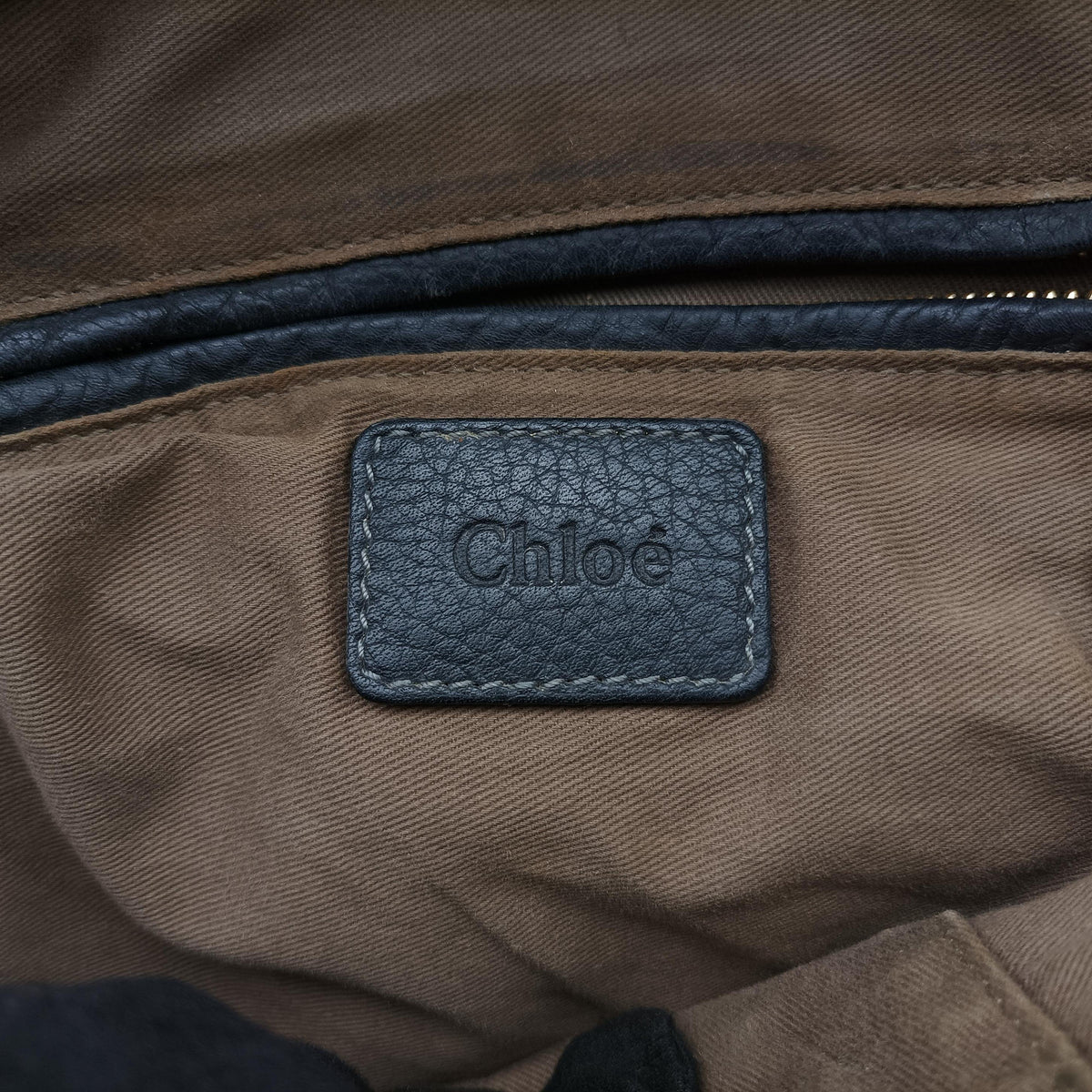 Pre-owned Chloe Mercy Black Leather  shoulderbag | stylenewstar