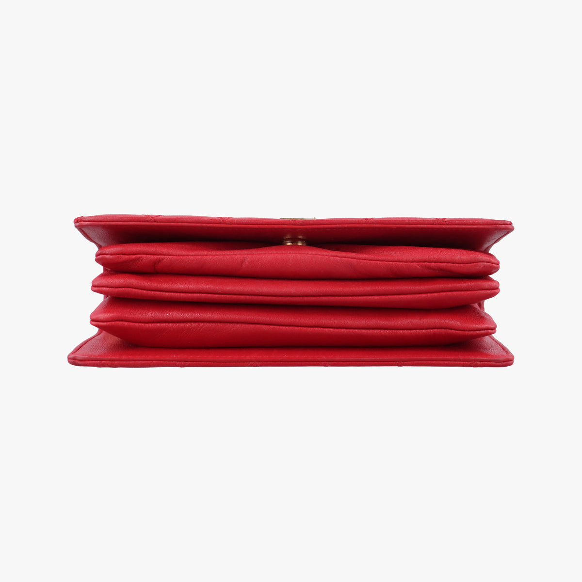Secondhand Yves Saint Laurent ANGIE Red Leather 568906 shoulderbag | stylenewstar