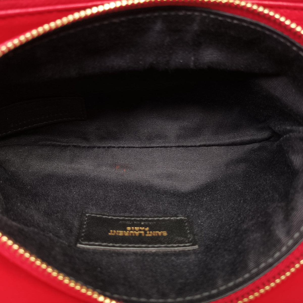 Secondhand Yves Saint Laurent ANGIE Red Leather 568906 shoulderbag | stylenewstar