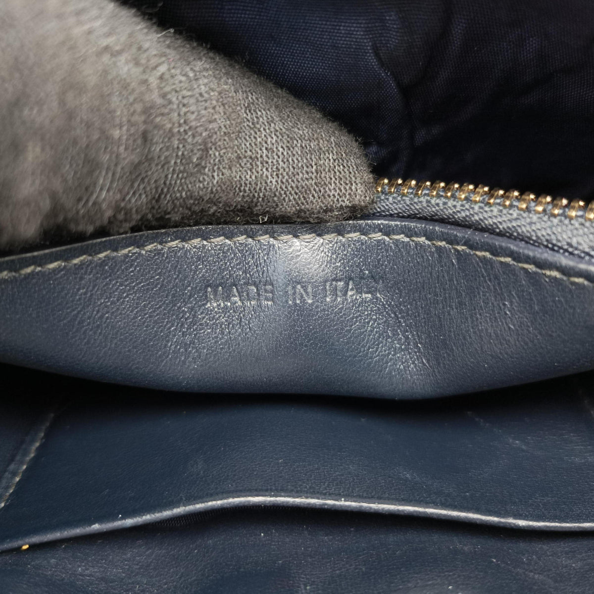 Pre-owned Christian Dior Saddle Navy jacquard  bum bag/waist bag | stylenewstar
