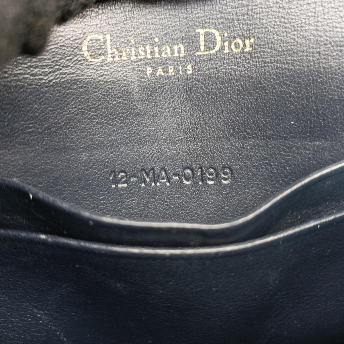 Pre-owned Christian Dior Saddle Navy jacquard  bum bag/waist bag | stylenewstar
