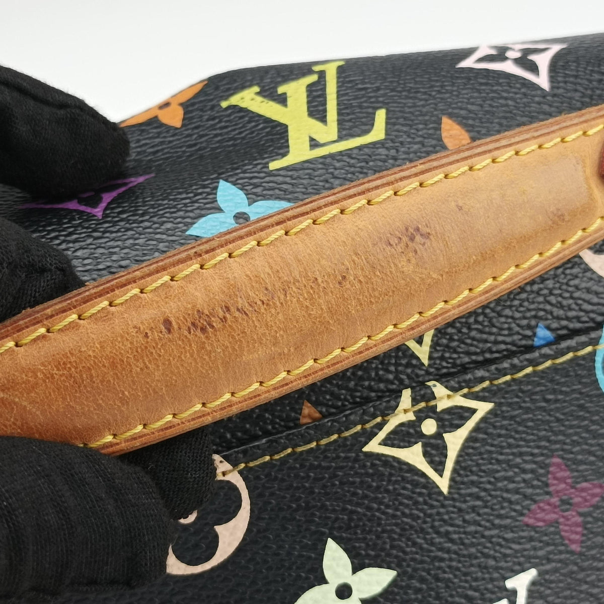 Pre-owned Louis Vuitton JUDY GM Noir Monogram Multicolor M40254 shoulderbag | stylenewstar