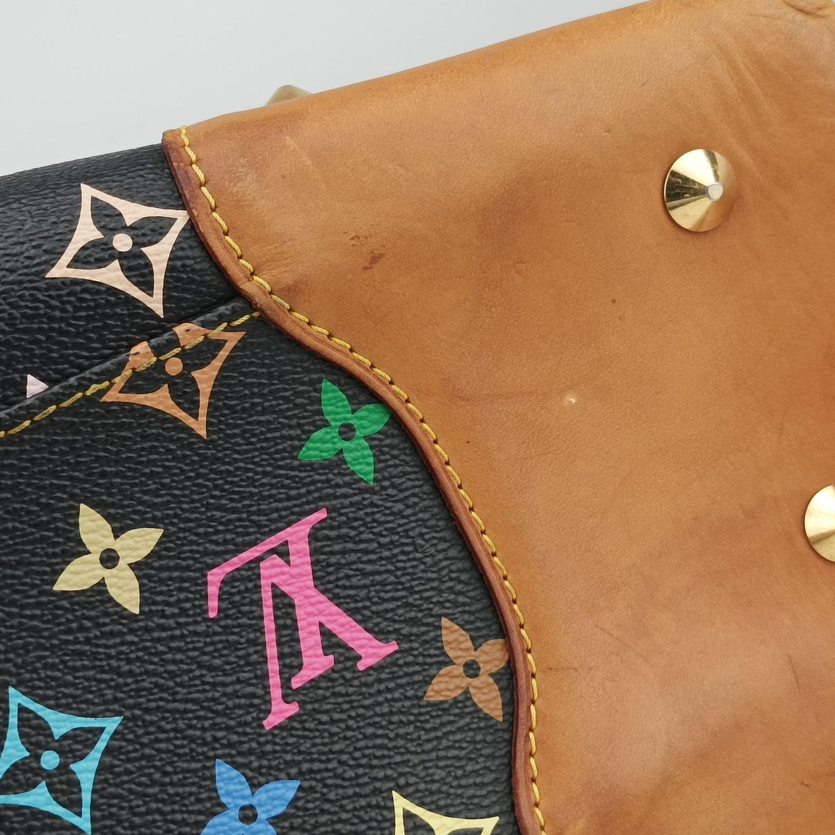 Pre-owned Louis Vuitton JUDY GM Noir Monogram Multicolor M40254 shoulderbag | stylenewstar