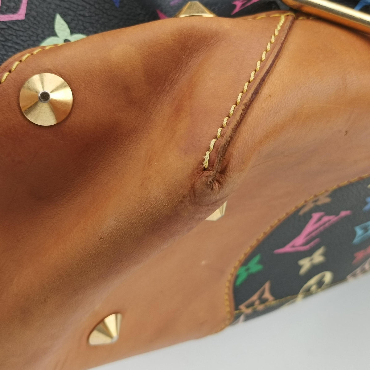 Pre-owned Louis Vuitton JUDY GM Noir Monogram Multicolor M40254 shoulderbag | stylenewstar