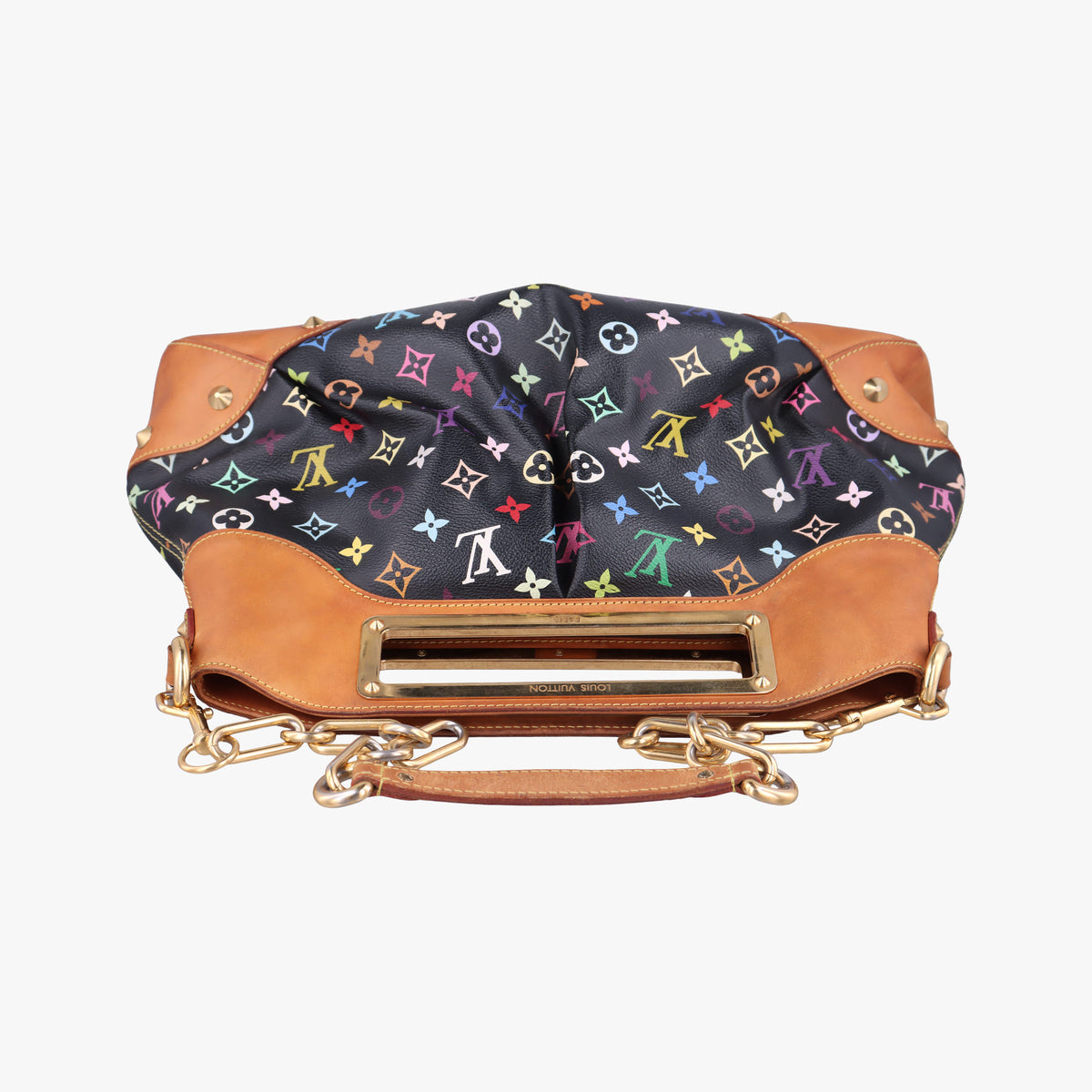 Vintage Louis Vuitton JUDY GM Noir Monogram Multicolor M40254 shoulderbag | stylenewstar