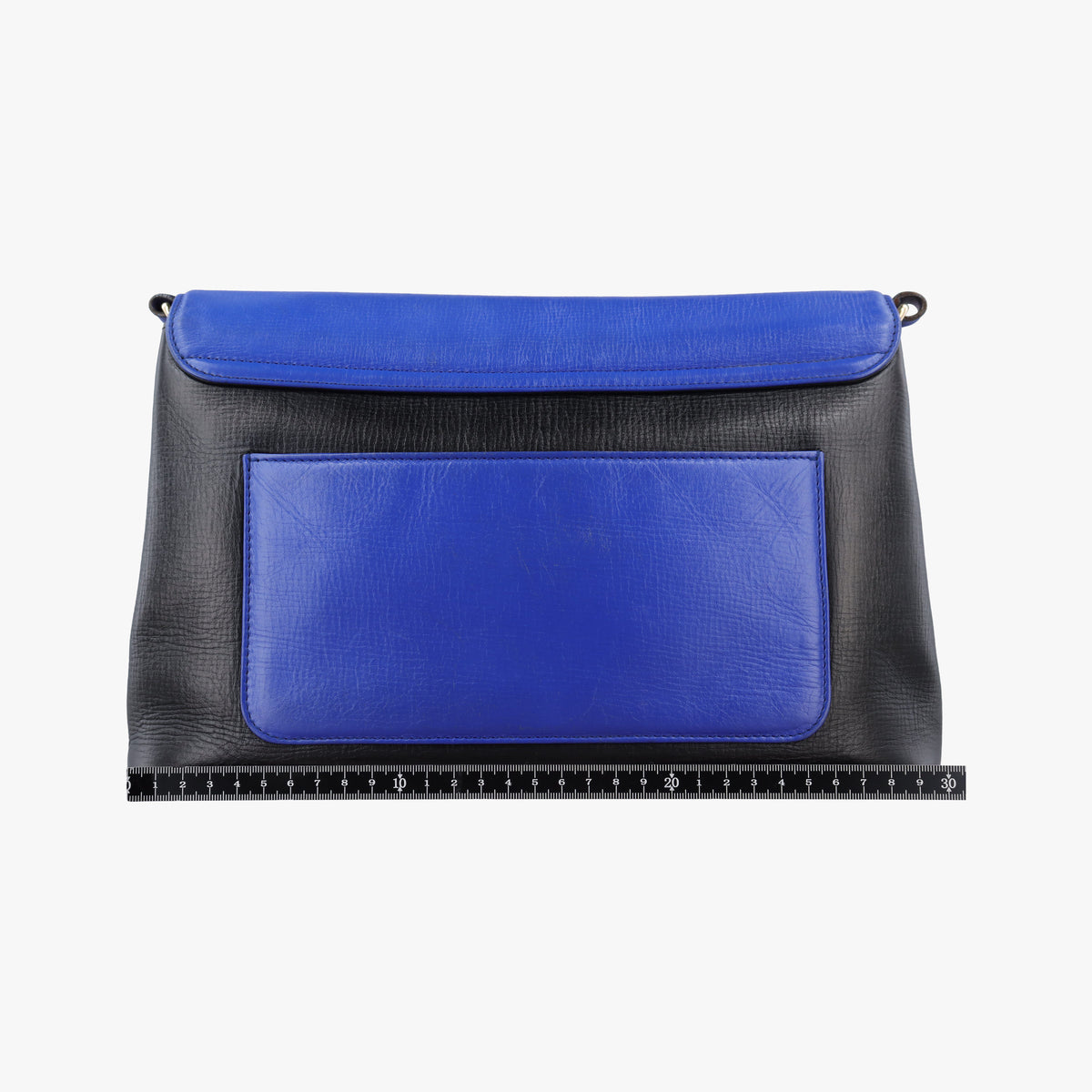 Pre-owned Bvlgari Isabella Rossellini Blue Leather  shoulderbag | stylenewstar