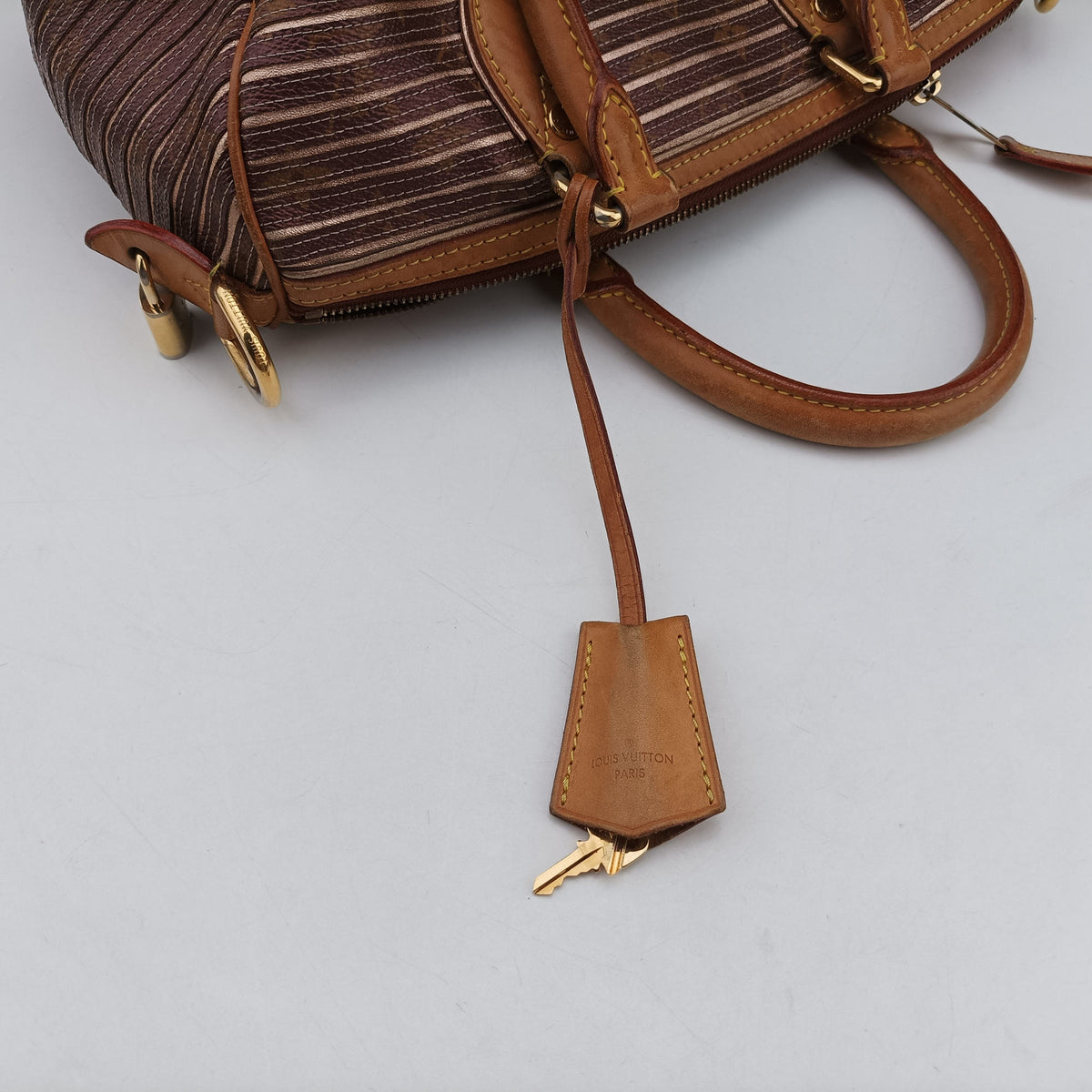 Secondhand Louis Vuitton Eden Speedy Bandouliere 30 Peche Monogram Eden Canvas M40357 shoulderbag | stylenewstar
