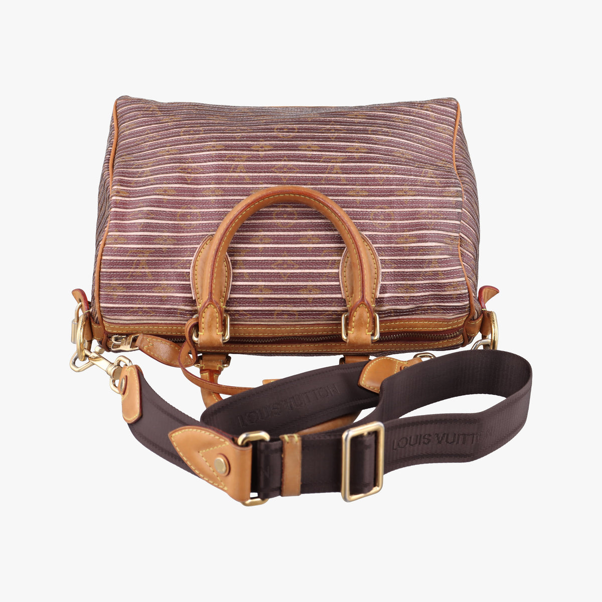 Secondhand Louis Vuitton Eden Speedy Bandouliere 30 Peche Monogram Eden Canvas M40357 shoulderbag | stylenewstar