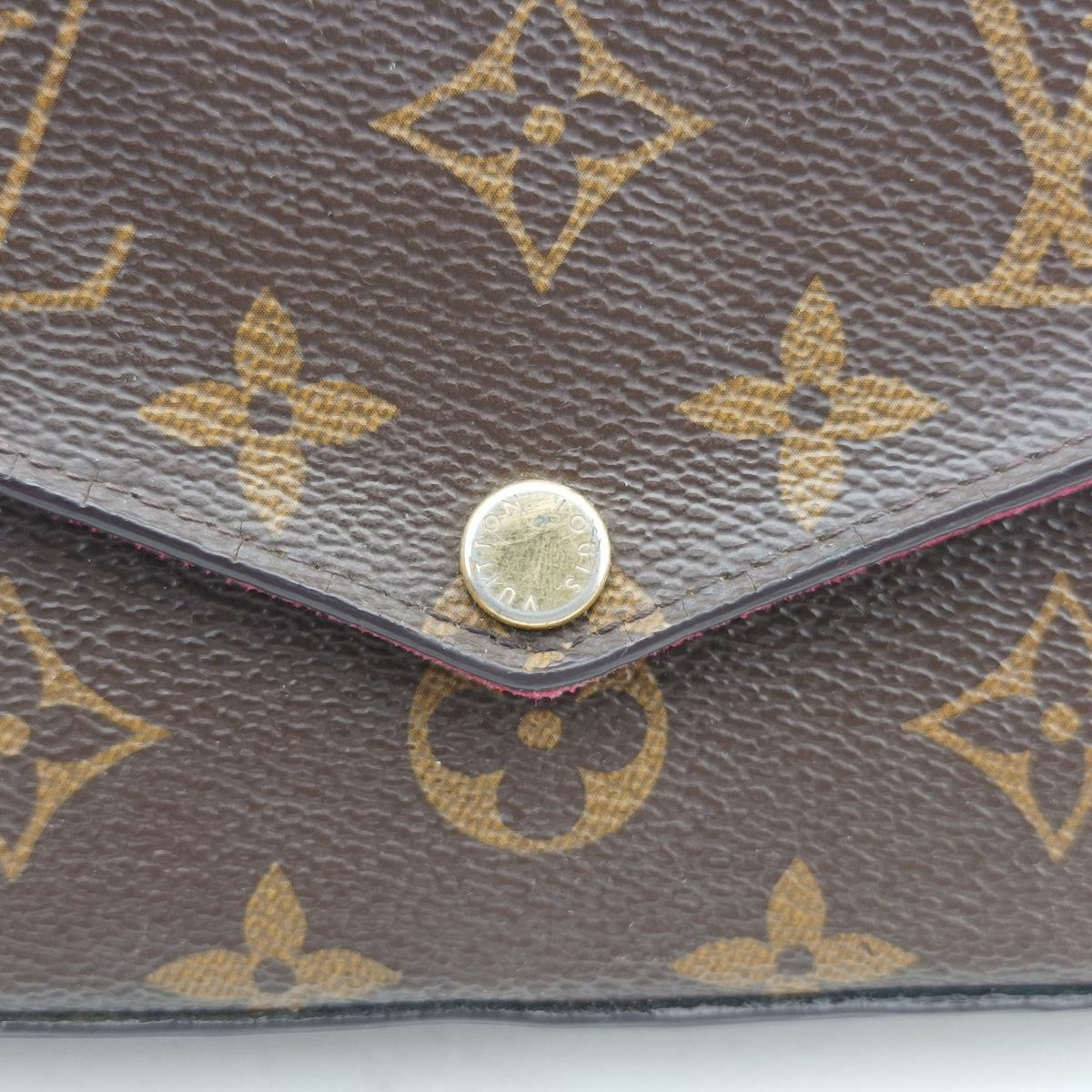 Pre-owned Louis Vuitton Pochette Felicie Brown Monogram Canvas M61276 shoulderbag | stylenewstar