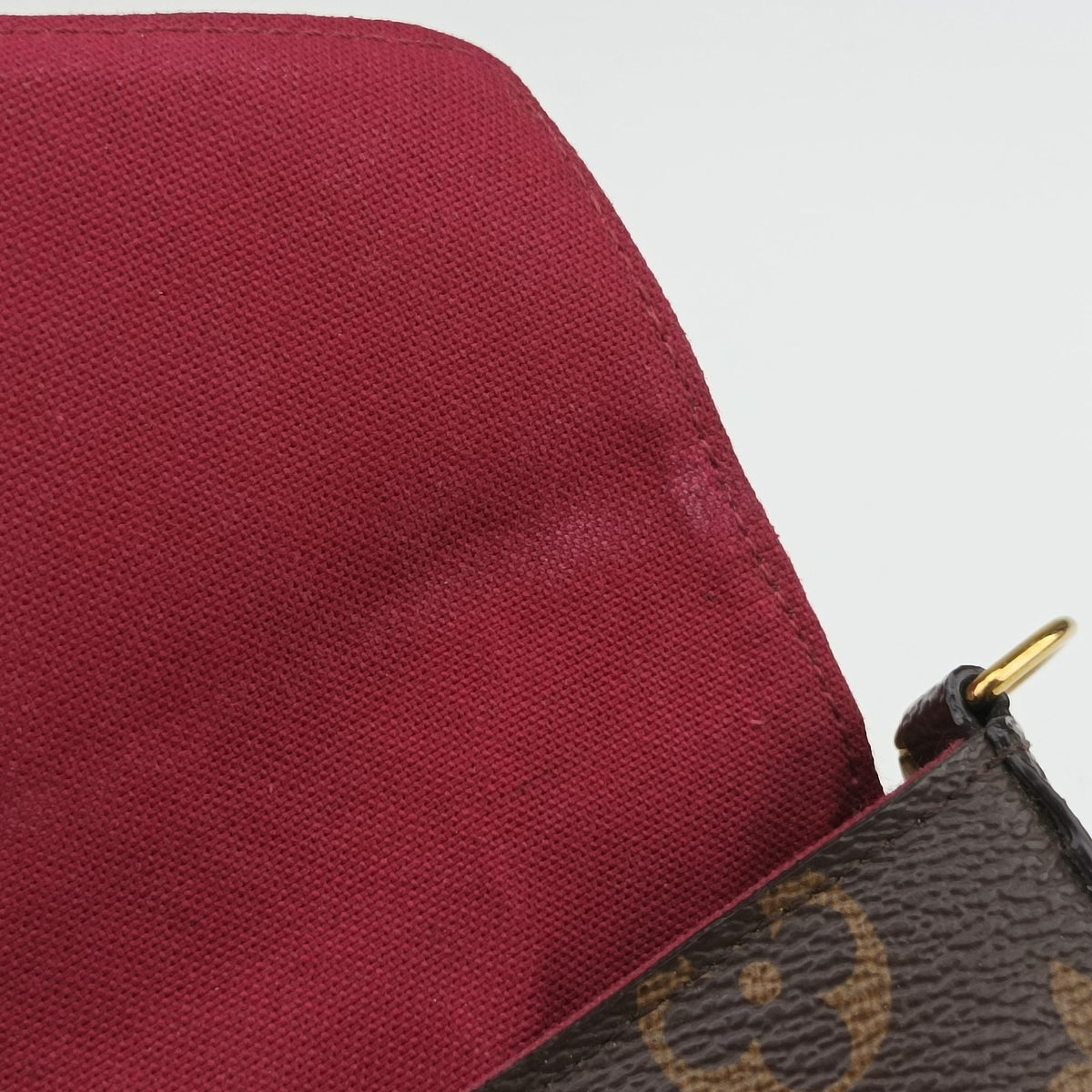 Pre-owned Louis Vuitton Pochette Felicie Brown Monogram Canvas M61276 shoulderbag | stylenewstar