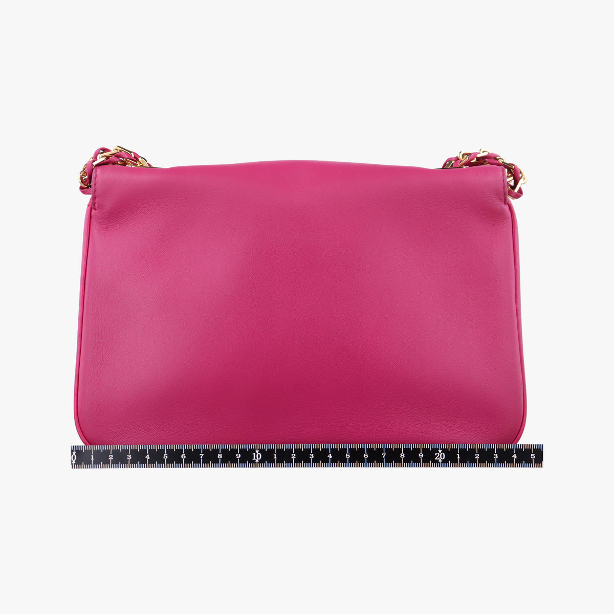 Pre-owned Fendi Be Baguette Rose Leather 8BR677 shoulderbag | stylenewstar
