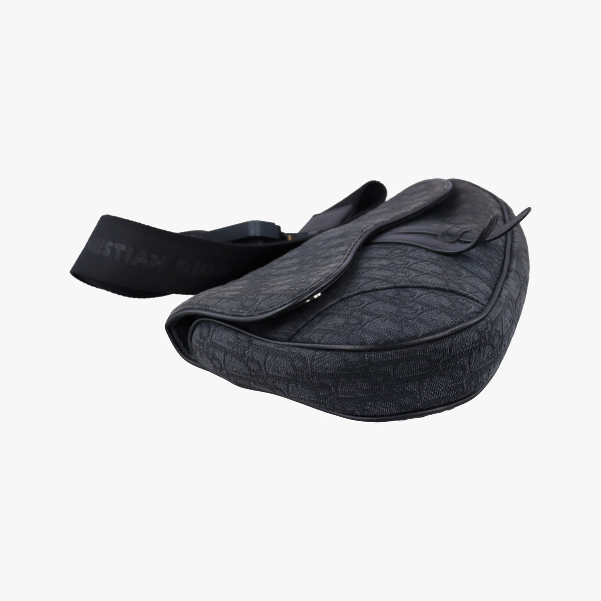 Vintage Christian Dior Saddle Black Jacquard  bum bag/waist bag | stylenewstar