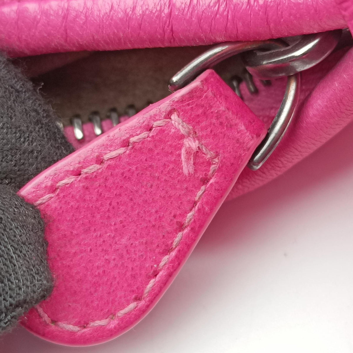 Pre-owned Bottega Veneta Intrecciato Rose lambskin  handbag | stylenewstar