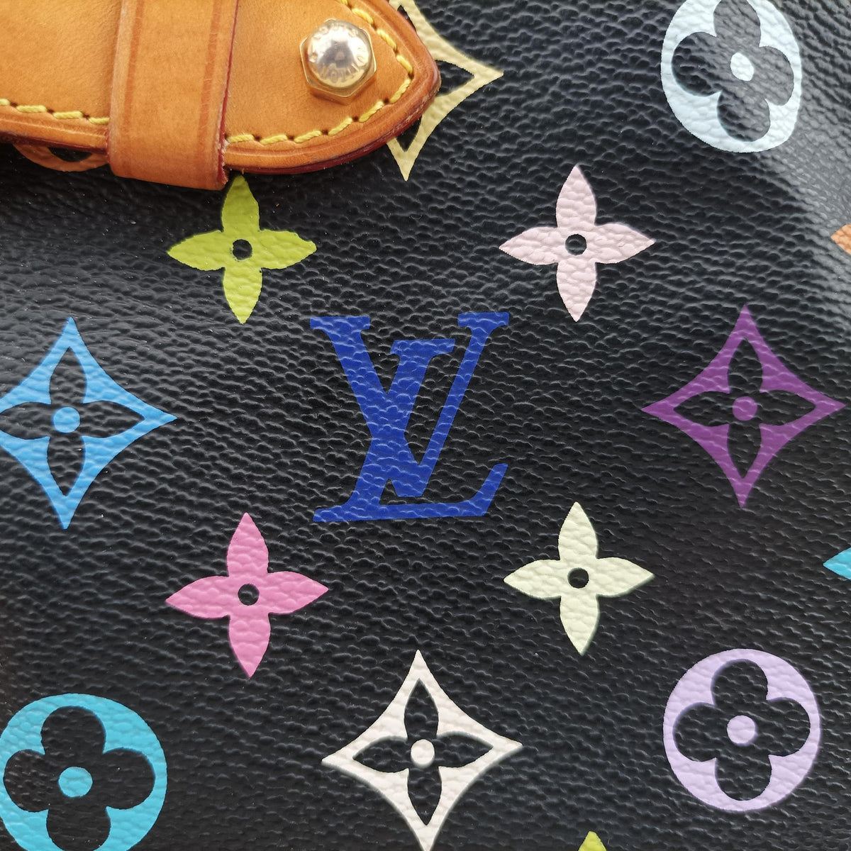 Vintage Louis Vuitton CLAUDIA Noir Monogram Multicolor M40194 shoulderbag | stylenewstar