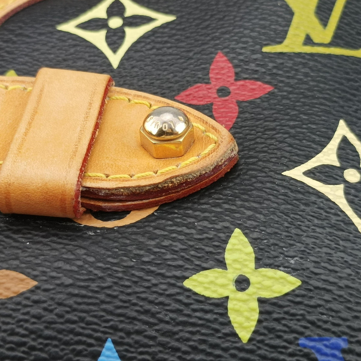Vintage Louis Vuitton CLAUDIA Noir Monogram Multicolor M40194 shoulderbag | stylenewstar