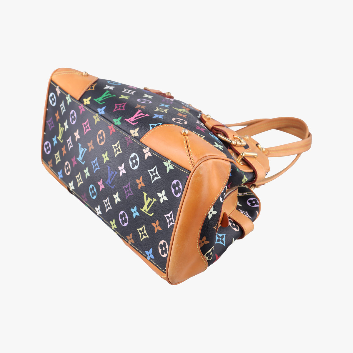 Vintage Louis Vuitton CLAUDIA Noir Monogram Multicolor M40194 shoulderbag | stylenewstar