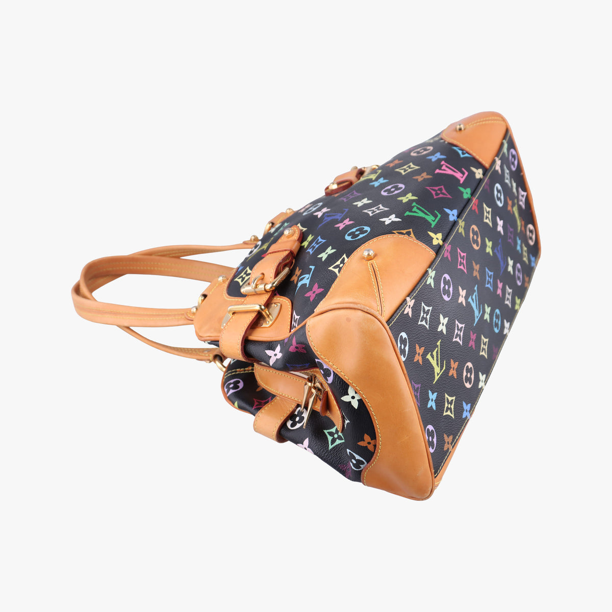 Vintage Louis Vuitton CLAUDIA Noir Monogram Multicolor M40194 shoulderbag | stylenewstar