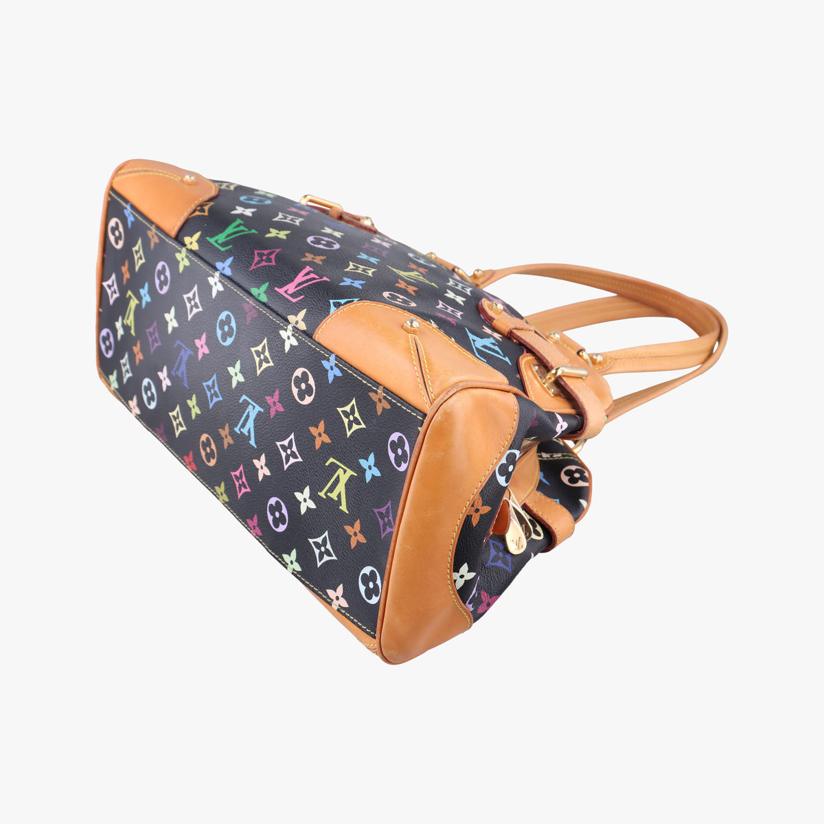Vintage Louis Vuitton CLAUDIA Noir Monogram Multicolor M40194 shoulderbag | stylenewstar