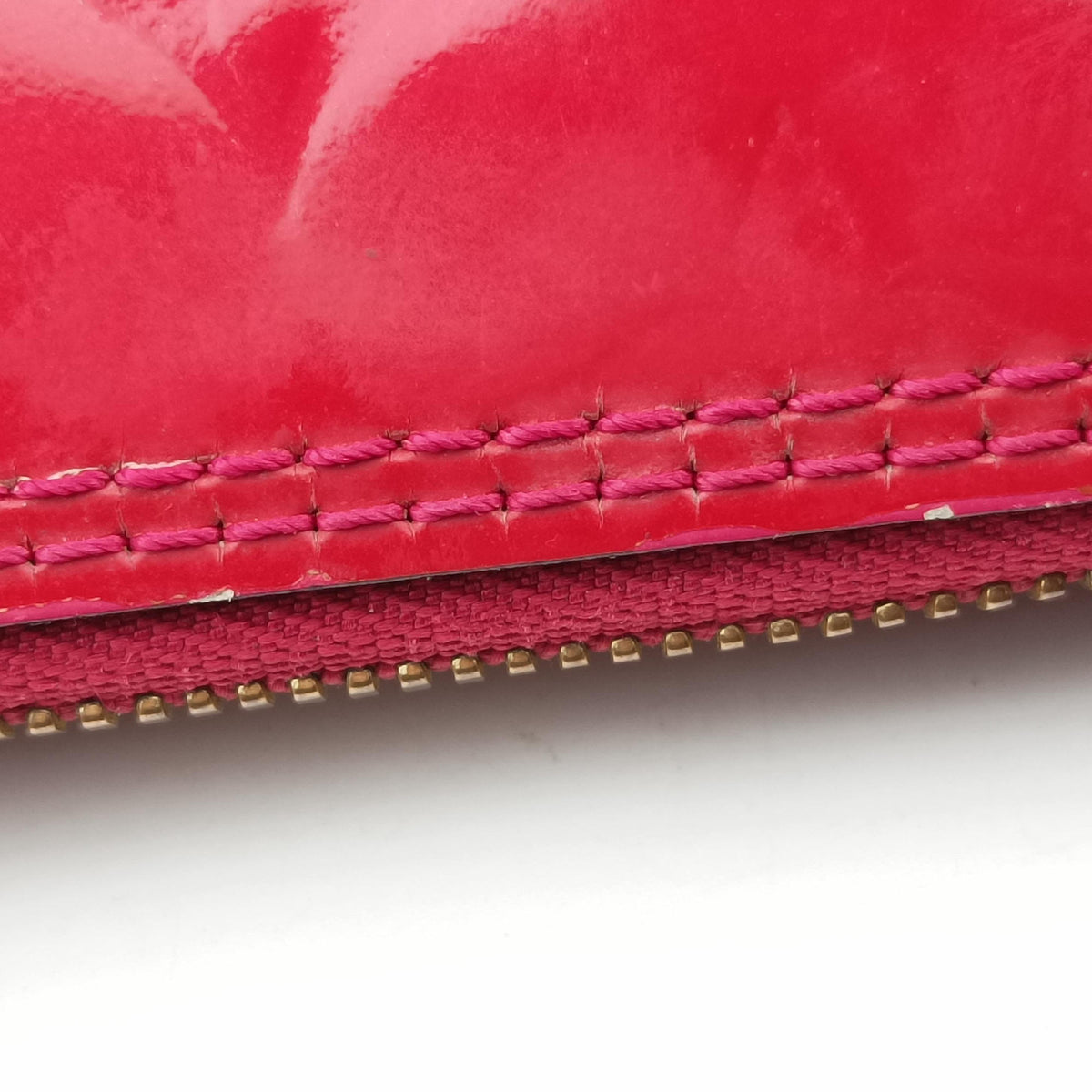 Pre-owned Louis Vuitton Alma PM pomme d'amour Vernis M90096 handbag | stylenewstar