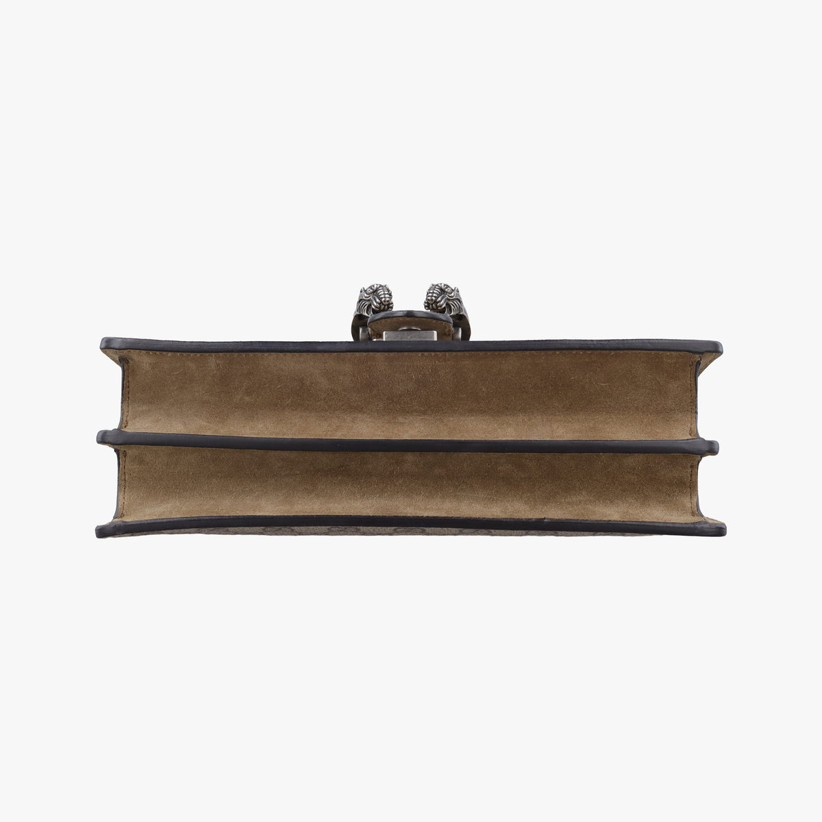 Pre-owned Gucci Dionysus Beige×Brown PVC coated canvas × suede 400249 shoulderbag | stylenewstar