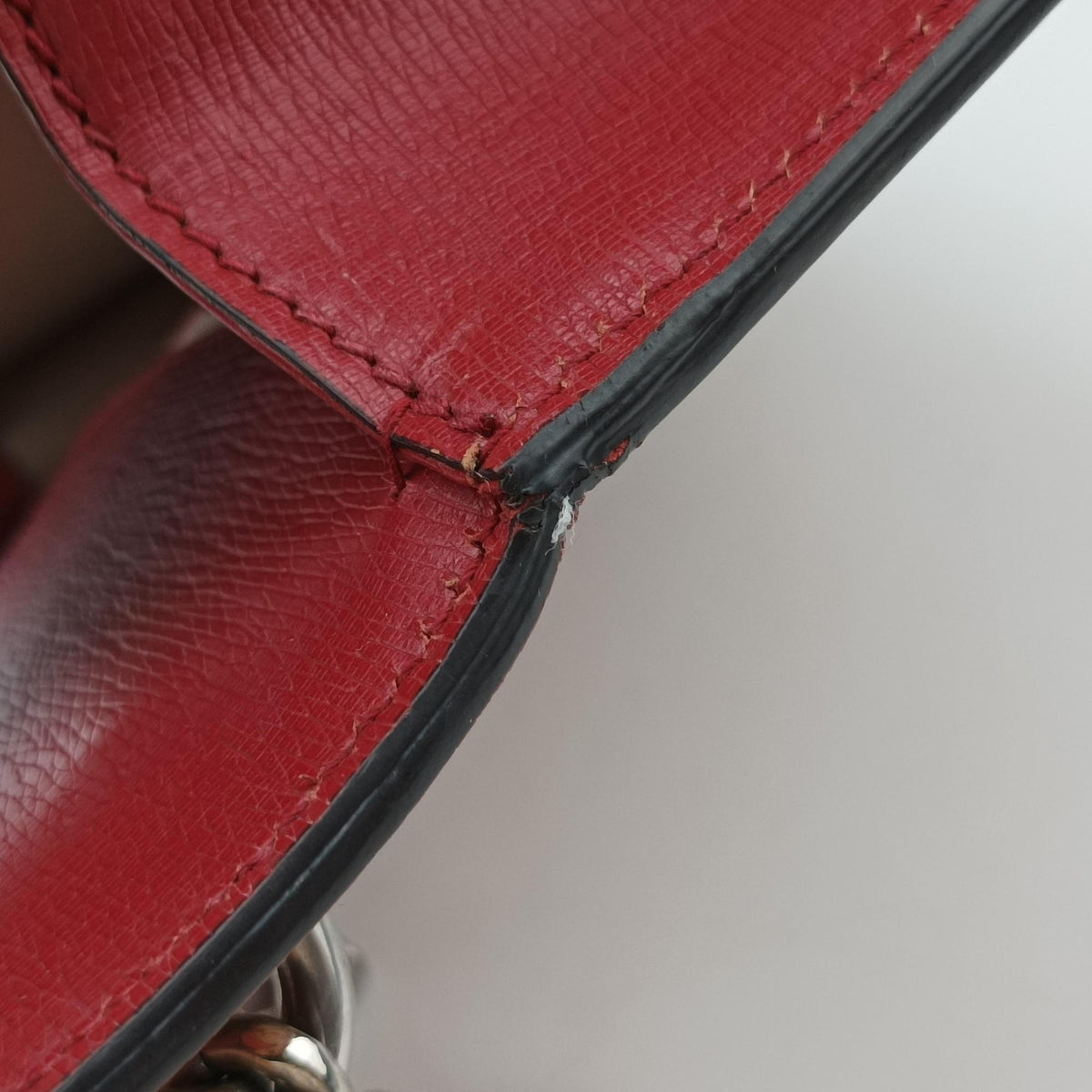Secondhand Gucci Dionysus Red×Multicolour Leather 400249 shoulderbag | stylenewstar