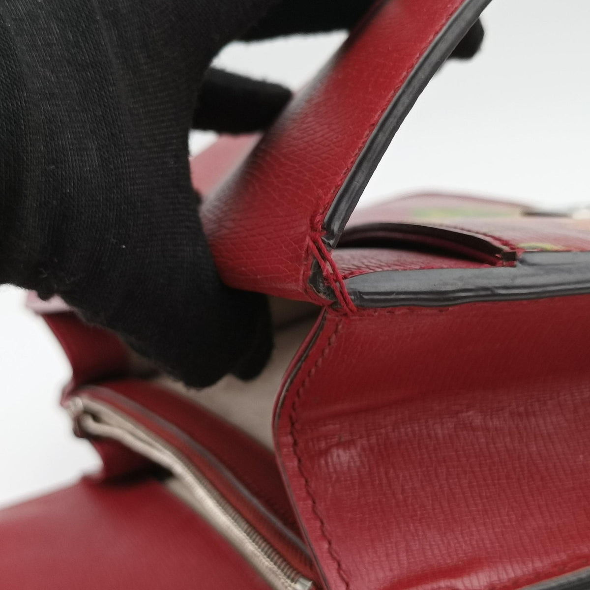 Secondhand Gucci Dionysus Red×Multicolour Leather 400249 shoulderbag | stylenewstar