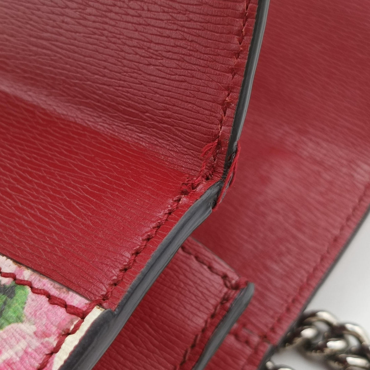 Secondhand Gucci Dionysus Red×Multicolour Leather 400249 shoulderbag | stylenewstar
