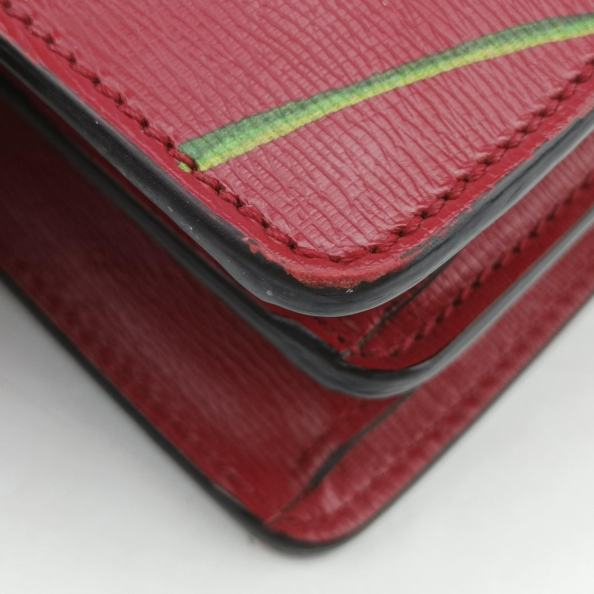 Secondhand Gucci Dionysus Red×Multicolour Leather 400249 shoulderbag | stylenewstar