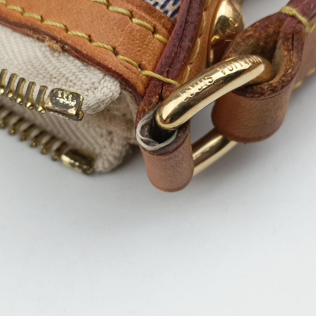 Pre-owned Louis Vuitton SIRACUSA MM AZUR Damier Canvas N41112 shoulderbag | stylenewstar