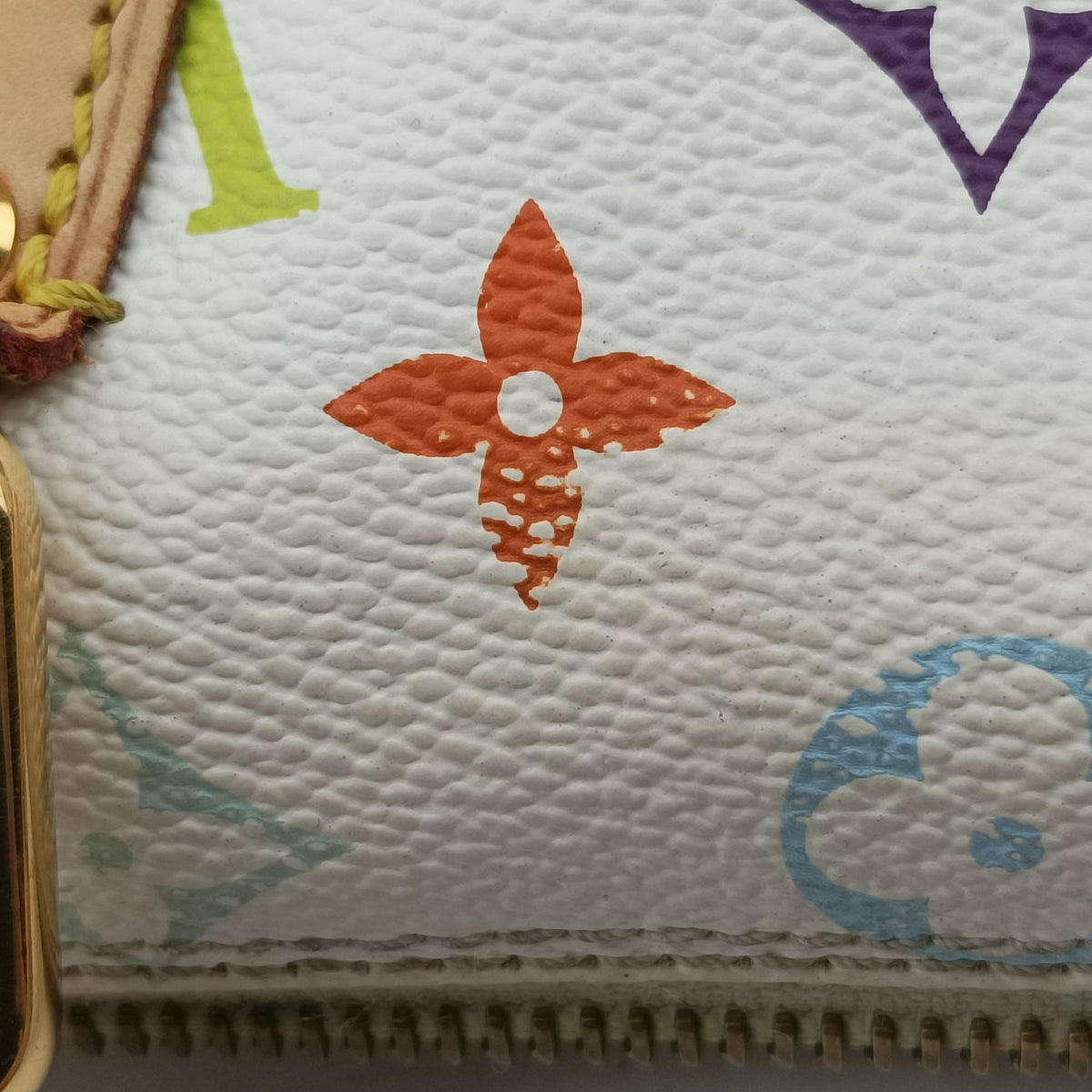 Secondhand Louis Vuitton Speedy 30 white Monogram Multicolor M92643 handbag | stylenewstar