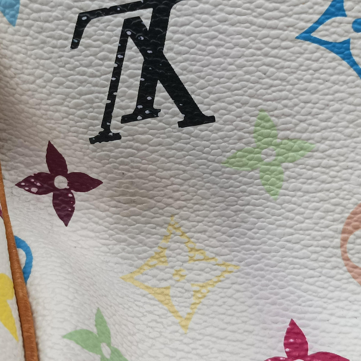 Secondhand Louis Vuitton Speedy 30 white Monogram Multicolor M92643 handbag | stylenewstar