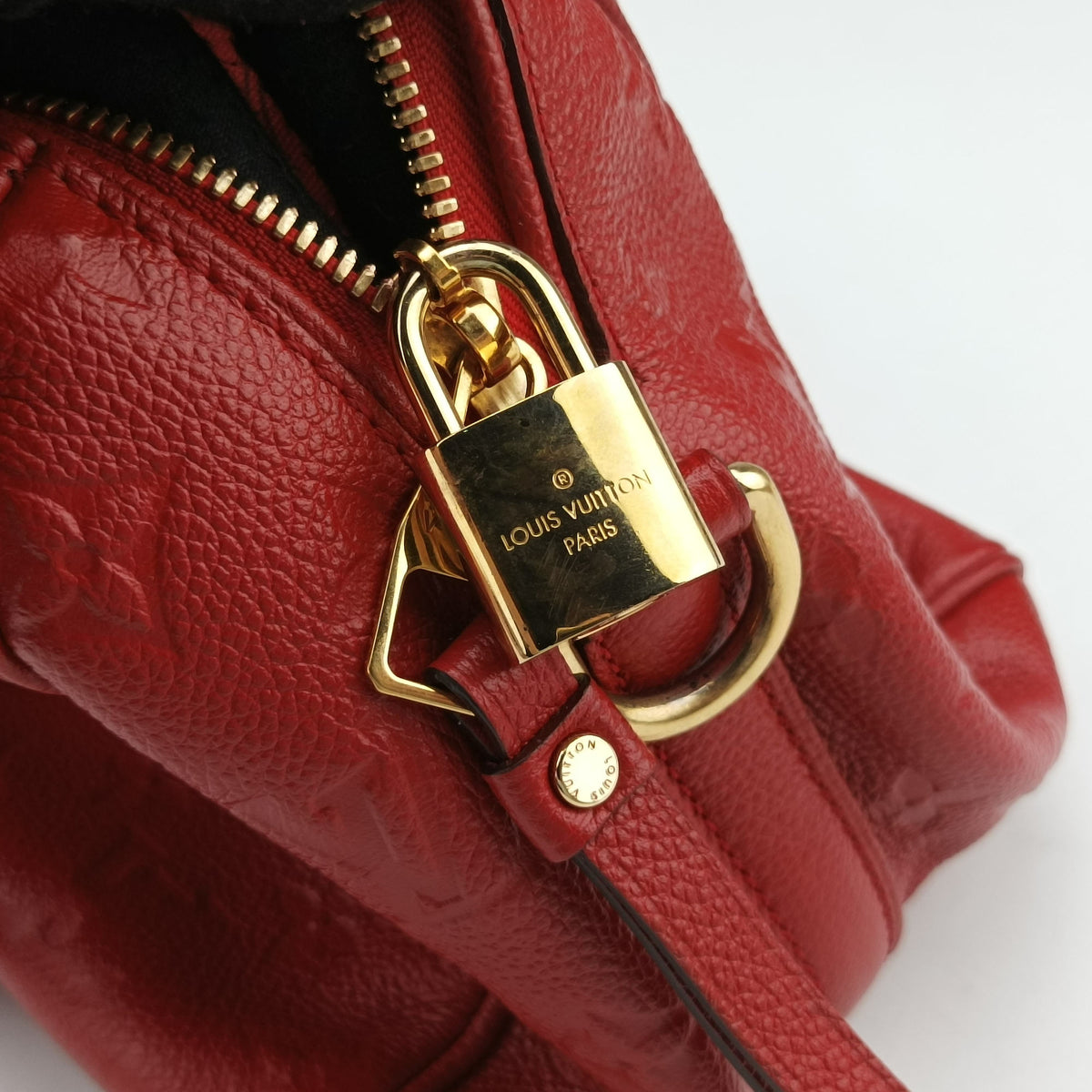 Pre-owned Louis Vuitton Speedy Bandouliere 25 Orian Monogram Empreinte M40758 shoulderbag | stylenewstar