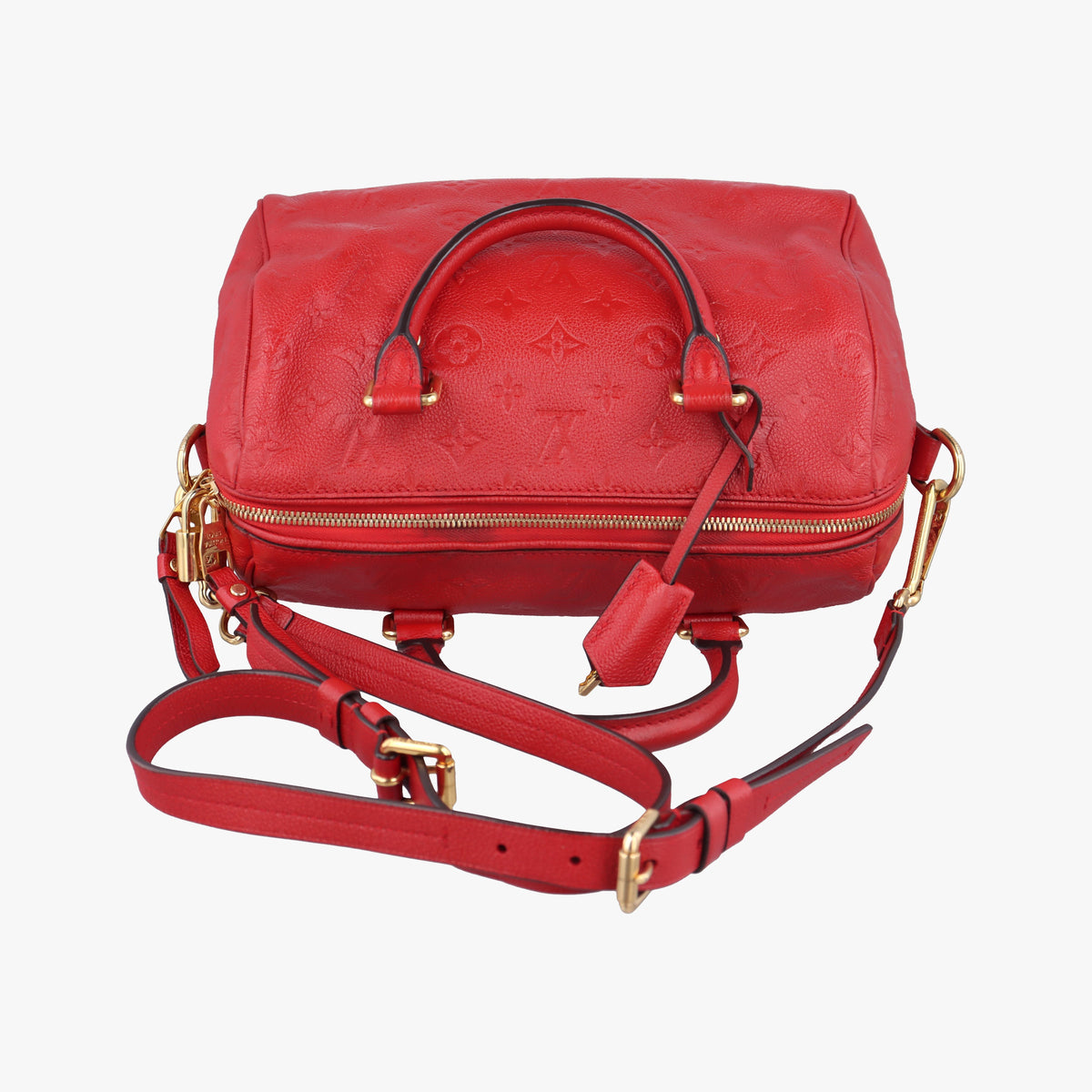 Pre-owned Louis Vuitton Speedy Bandouliere 25 Orian Monogram Empreinte M40758 shoulderbag | stylenewstar
