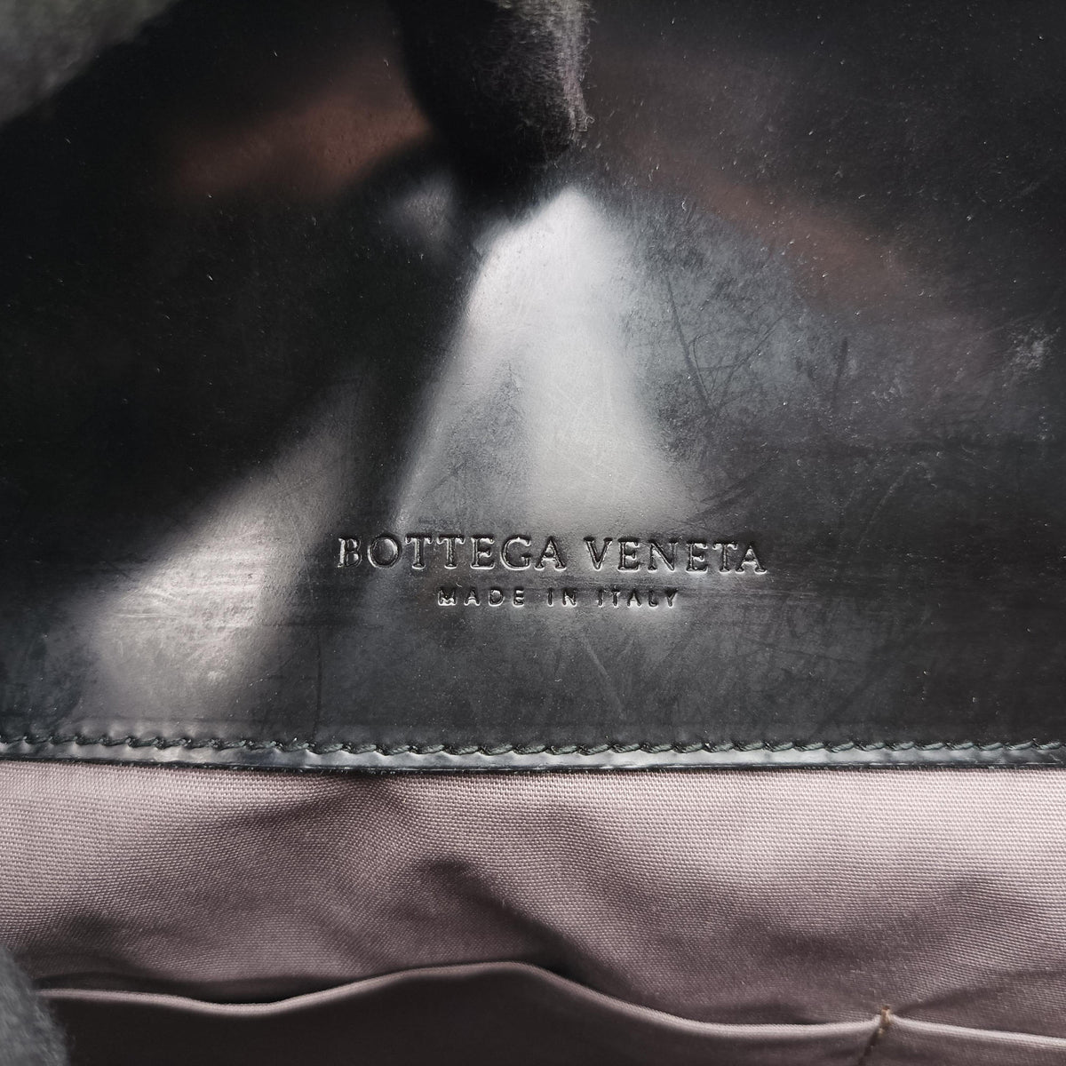 Vintage Bottega Veneta Intrecciato Brown lambskin  shoulderbag | stylenewstar