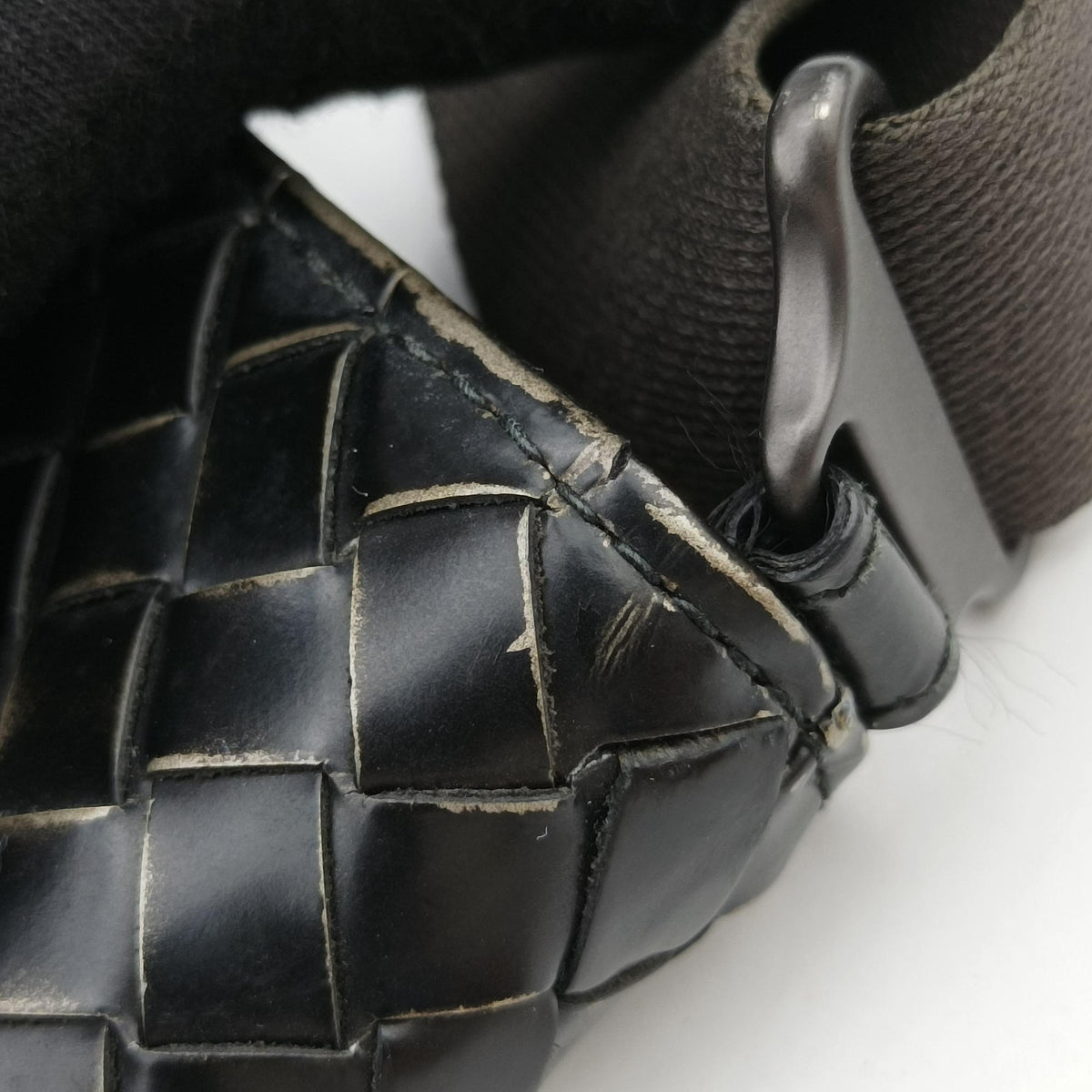 Vintage Bottega Veneta Intrecciato Brown lambskin  shoulderbag | stylenewstar