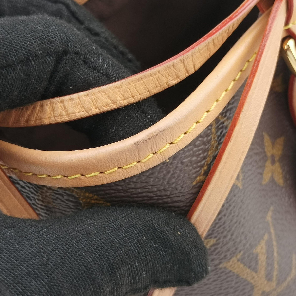 Pre-owned Louis Vuitton Noe Purse Brown Monogram canvas M57099 shoulderbag | stylenewstar