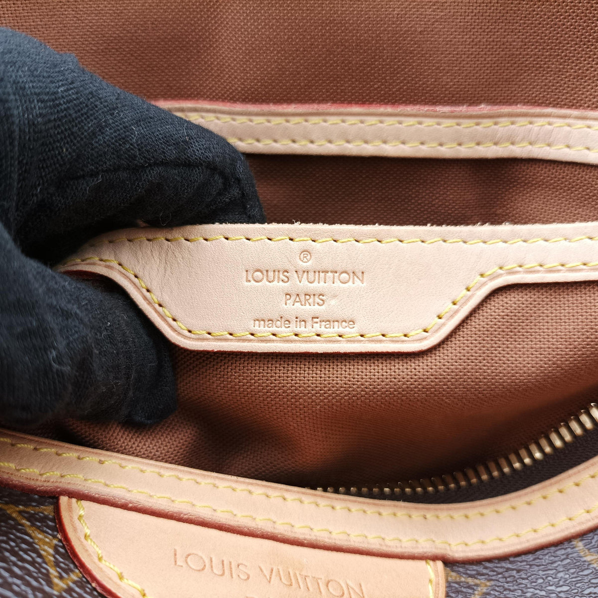 Vintage Louis Vuitton PALERMO GM brown Monogram Canvas M40146 shoulderbag | stylenewstar