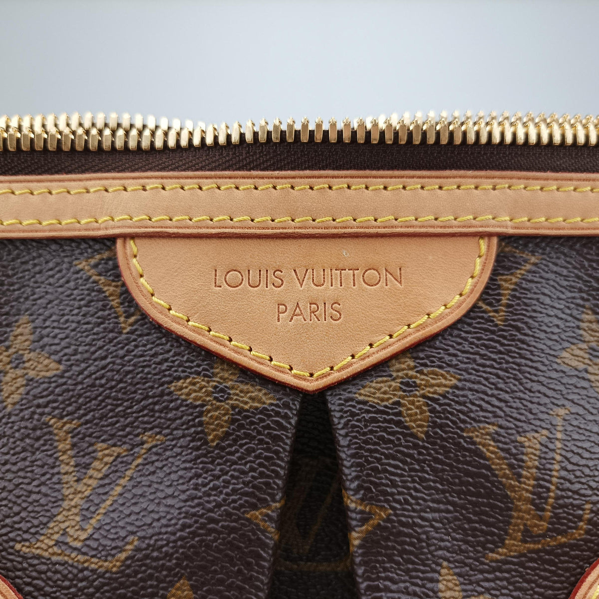 Vintage Louis Vuitton PALERMO GM brown Monogram Canvas M40146 shoulderbag | stylenewstar