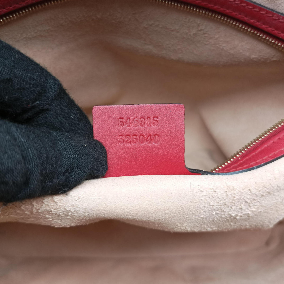 Secondhand Gucci GG Blooms beige×Red×Multicolour PVC coated canvas 546315 handbag | stylenewstar
