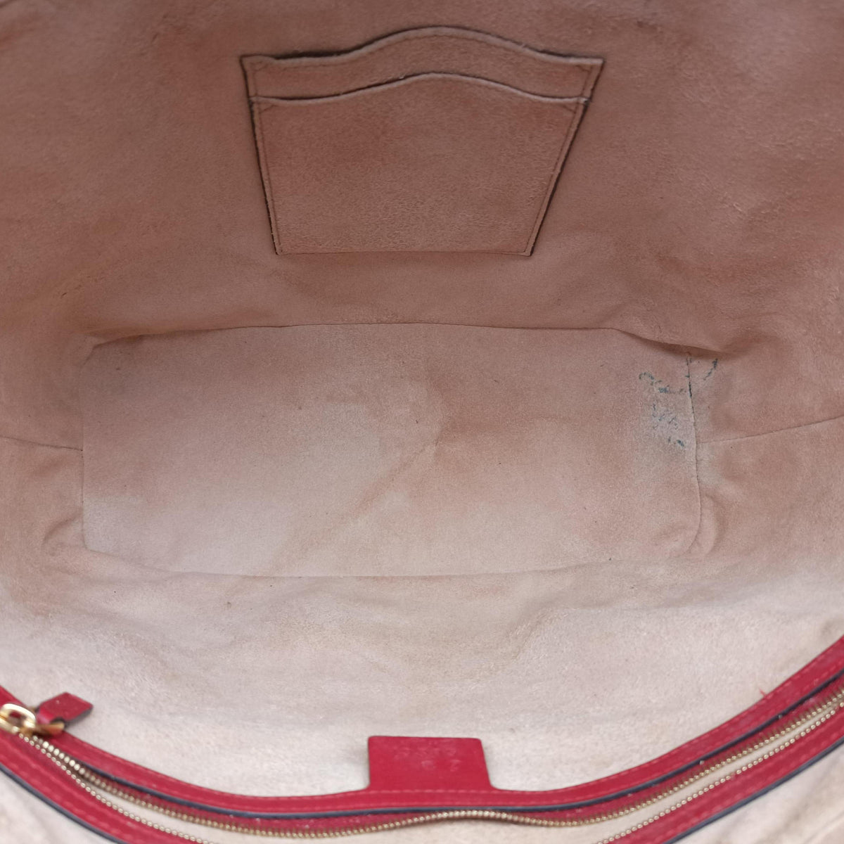 Secondhand Gucci GG Blooms beige×Red×Multicolour PVC coated canvas 546315 handbag | stylenewstar