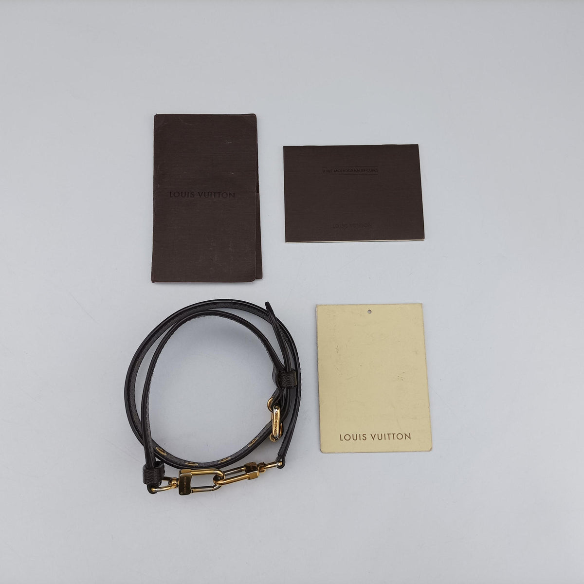 Pre-owned Louis Vuitton PALLAS Brown×AURORE Monogram Canvas×calf leather M40906 shoulderbag | stylenewstar