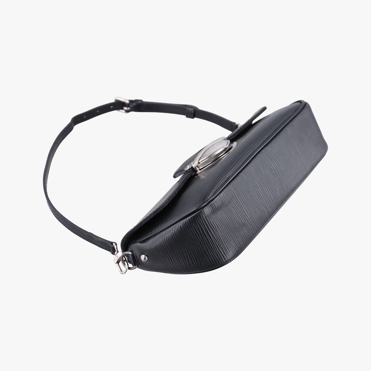 Pre-owned Louis Vuitton Pochette Montaigne Noir Epi M59292 shoulderbag | stylenewstar