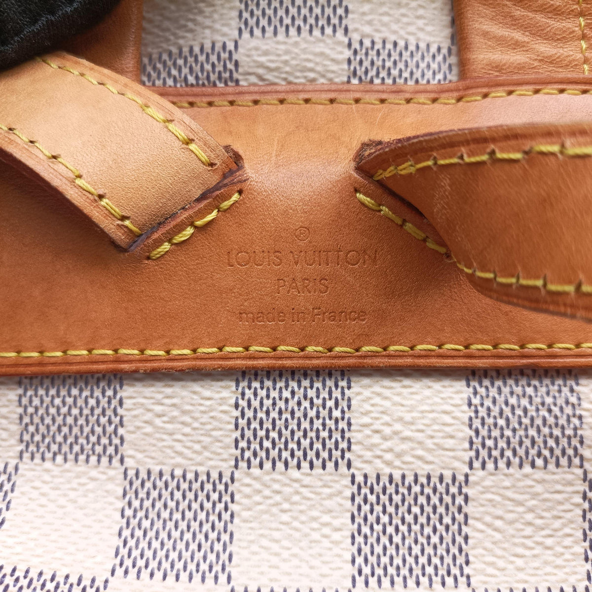 Pre-owned Louis Vuitton SPERONE　 Azur Damier Canvas N41578 backpack/rucksack | stylenewstar