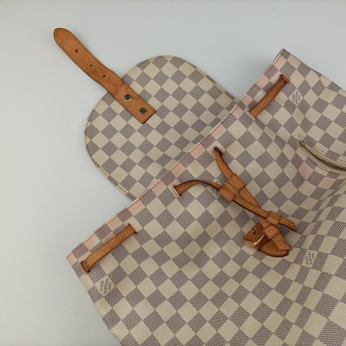 Pre-owned Louis Vuitton SPERONE　 Azur Damier Canvas N41578 backpack/rucksack | stylenewstar