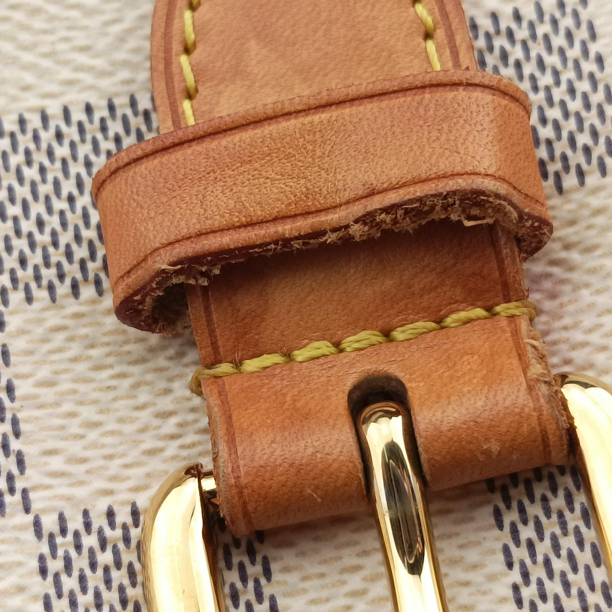 Pre-owned Louis Vuitton SPERONE　 Azur Damier Canvas N41578 backpack/rucksack | stylenewstar