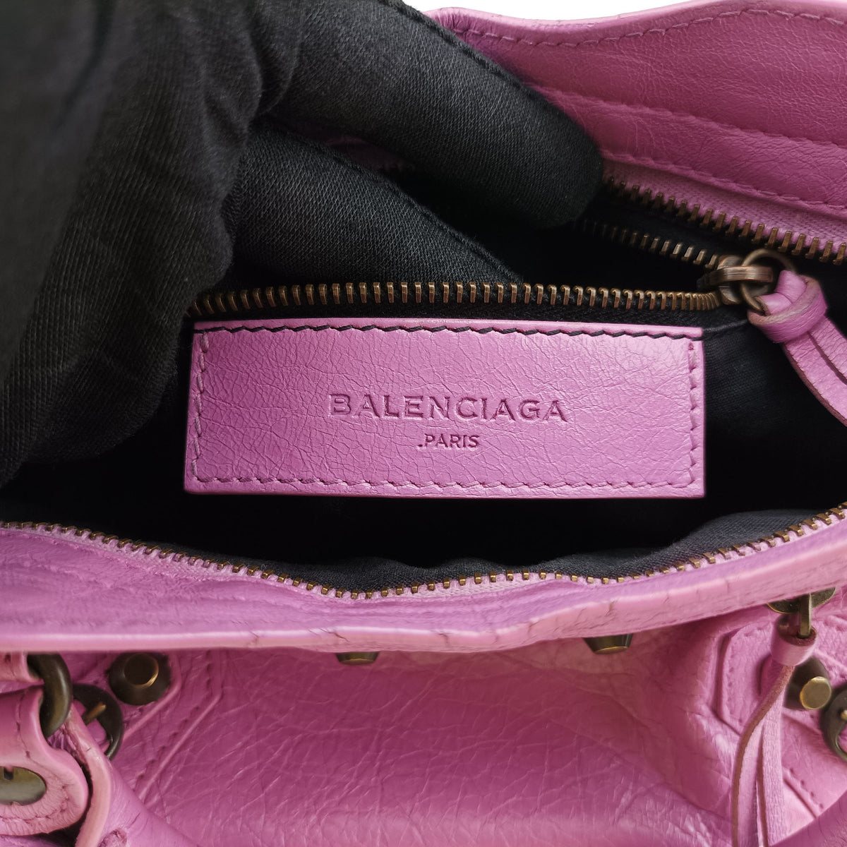 Vintage Balenciaga Classic City Mini Purple lambskin  shoulderbag | stylenewstar